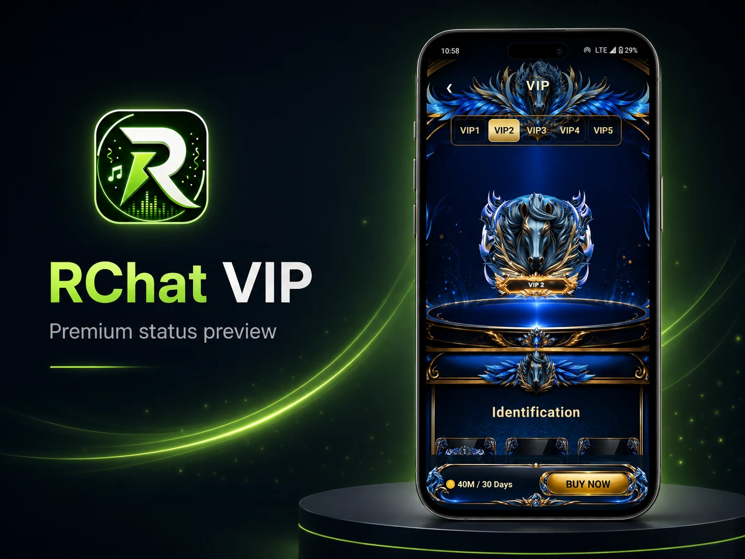 RChat VIP experience